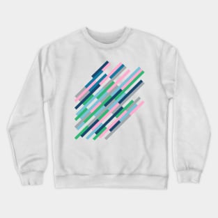 Bricks Rotate 45 Green Crewneck Sweatshirt